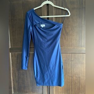 XS Blue Superdown dress